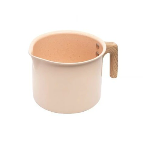 Leiteira de Indução em Alumínio com Revestimento Cerâmico Bege 1,7L 220099 Lyor