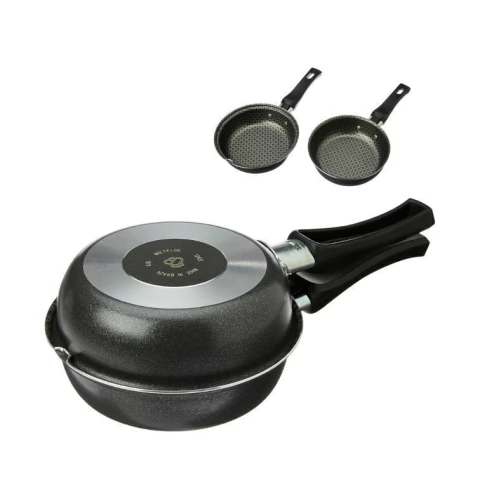 Omeleteira Antiaderente Dupla Versatil 14 cm 55134 Multiflon