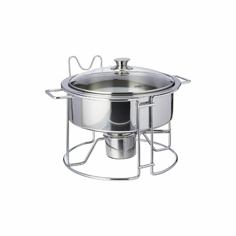Rechaud Redond Savoy Aço Inox 1109/204 4.5L Brinox