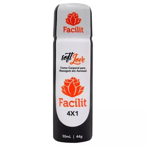 Facilit Aerossol 4x1 Anestésico Anal 50ml Soft Love