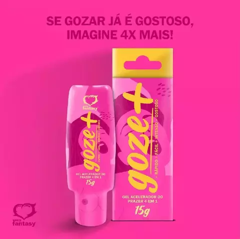 Goze + Gel Acelerador do Prazer 4 em 1 15g Sexy Fantasy - comprar online