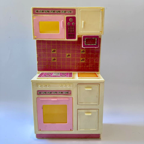 Barbie Estrela Cozinha Fogão Antigo 80 90