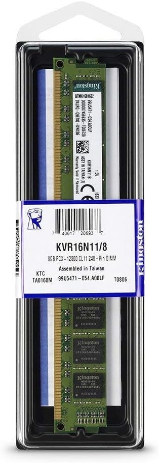 Memoria Desktop DDR3 8GB 1333MHZ KINGSTON
