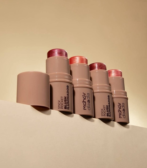 Blush e iluminador stick - Mahav - comprar online