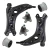 Kit X2 Parrillas Completa C/ Buje Vw Fox Suran Hasta 2014
