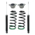 Kit X2 Amortiguador + Espiral + Cazoleta Trasera Ford Fiesta Kinetic - comprar online