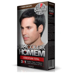 Tonalizante Homem Castanho Escuro