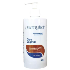 Óleo Vegetal Macadâmia e Oliva Dermytrat 500ml