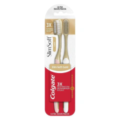 Escova Dental Slin Soft Gold Ultra Suave/Macia