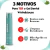 Gel Dental Kess Whitelicious Dentes Mais Brancos Classic Mint 60g - Kimi Cosméticos