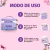 Imagem do Necessaire Dupla Hello Kitty and Friends by Klass Vough Lilás Ref. KCHK-01W