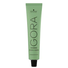 Coloração Permanente Igora Zero AMM 7-77 Loiro Cobre Médio Intenso 60ml
