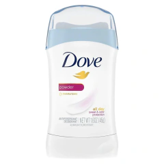 Desodorante Antitranspirante Twist Stick Barra Dove Powder 24h 45g