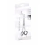 Tesoura Para Cabelo Fio Laser TE-7003S Silver 5,5 Polegadas