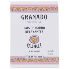 Sais de Banho Terrapeutics Relaxantes Calêndula 5x16g