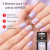 Unhas Postiças ImPress Kiss Ny Premium Ice Crystals IME04C - Kimi Cosméticos