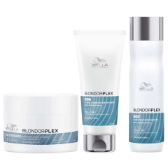 Kit BlondorPlex ( Shampoo 250ml + Condicionador 200ml + Máscara 150ml)