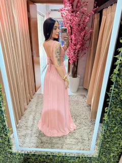 Vestido Tule Rosa - SP Fashion Birigui