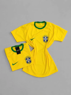 CAMISETA BRASIL AMARELA UNISSEX - comprar online