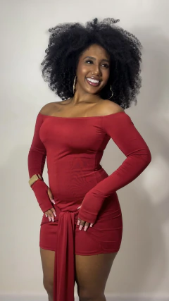 VESTIDO MAVIE VERMELHO - comprar online