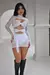 VESTIDO FENDI BRANCO
