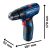 TALADRO ATORNILLADOR BOSCH GSB 120 C/PERCUTOR CON 2 BATERIAS - Mecan SA
