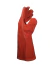 GUANTE AMERICANO DESCARNE LARGO FORRADO ROJO DE PASCALE TALLE 10 - comprar online
