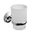SET BAÑO ACERO INOXIDABLE 6 PIEZAS BASE REDONDA