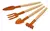 CONJUNTO JARDIN 781004/801 TRAMONTINA 4 PIEZAS MAGO MADERA - comprar online