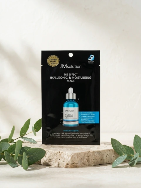Mascarilla Facial Coreana Hyaluronic & Moisturizing Mask | JM Solution