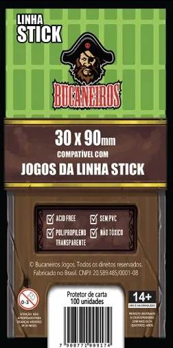 Sleeve Stick (30x90mm) - Bucaneiros