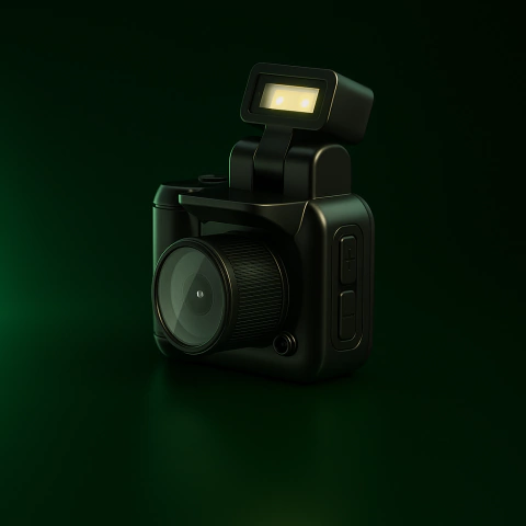 Mini cámara retro con flash – ¡Tu espía de bolsillo! - comprar online