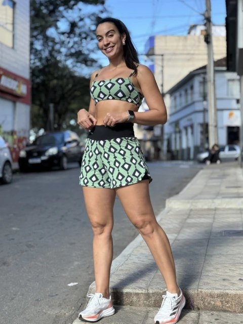 Conjunto de Short Étnico