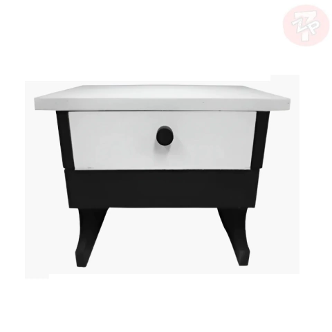 Banco (banquinho) de Madeira de Preto Velho com Gaveta – ZP7