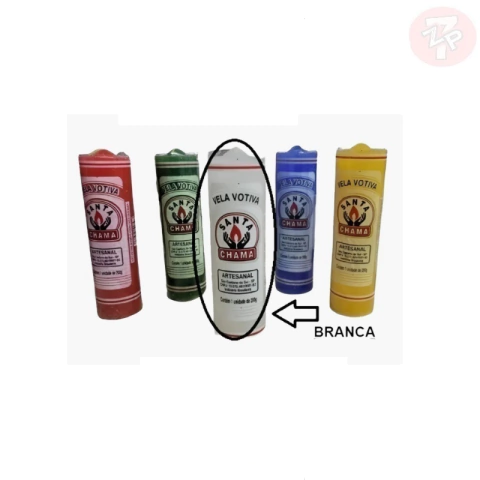 Vela Votiva 7 Dias 200g Santa Chama - Escolha a cor - comprar online
