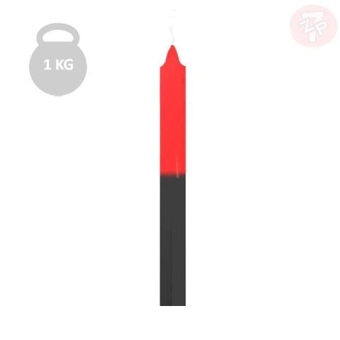 Vela Palito Vermelha e Preta 1 Kilo 30 unidades - Marca Original Santa Chama - comprar online