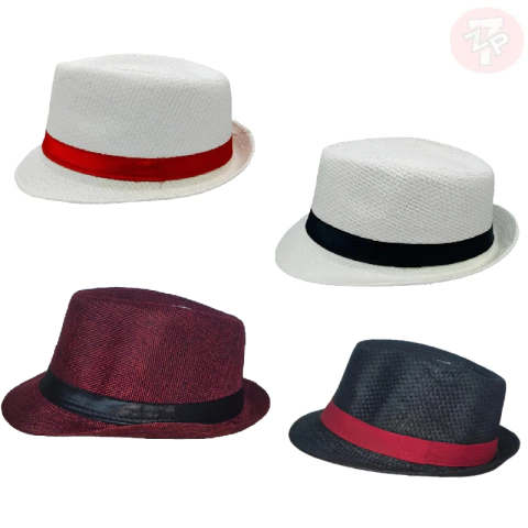 Chapéu Malandro Zé Pilintra e Maria Navalha, nas cores vermelha, branca e preta - ZP7 - comprar online