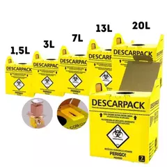 Caixa Coletora Descarpack (Todos os tamanhos) na internet