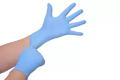 Luva Nitrilica Azul Medix 100 unidades na internet