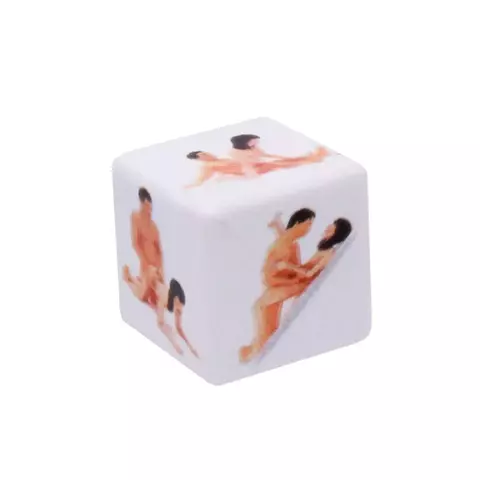 Dado Posições Hétero Color 1 Unid. Diversão Ao Cubo
