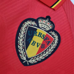Camisa Bélgica Retrô 1995 Vermelha - Diadora en internet