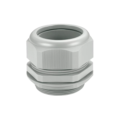 Prensa cabo com rosca métrica cinza RAL7001-M63X1.5GY - comprar online