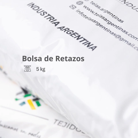 Bolsa de retazos 5kgs