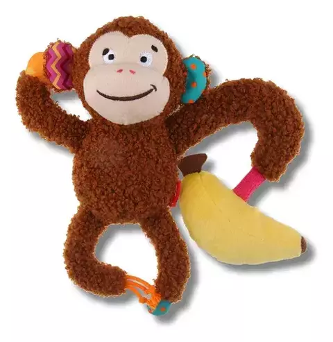 Peluche Para Perro Plush Friendz Gigwi Mono Con Banana
