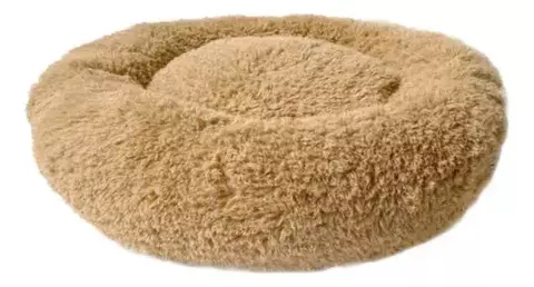 Cama Para Perros Huella Milan Pelo Largo Talle 3 52 Cm