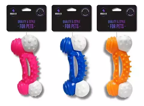 Juguete Hueso Para Perros Howler Strongrip 13 Cm Premium