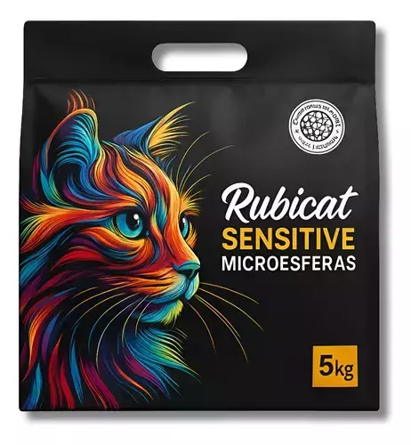 Piedra Sanitaria Rubicat Sensitive Microesfera 5 Kg Premium