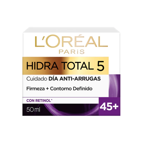 Crema Anti Arrugas L'Oreal Paris Hidra Total 5 +45 - comprar online