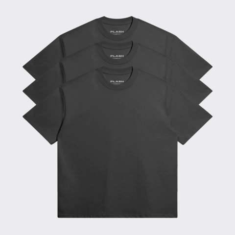 Imagem do Pack 3 Camisetas Básicas Oversized