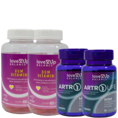 Kit Suplementos LoveUp Gum + Artrolife - comprar online